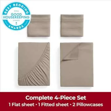 Mellanni Extra Deep Queen Sheets - Hotel Luxury