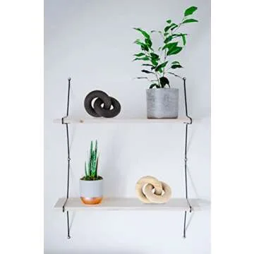 Black Wood Knot Décor for Modern Home Styling