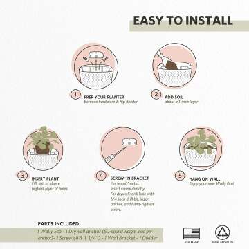 WallyGrow Eco Wall Planter