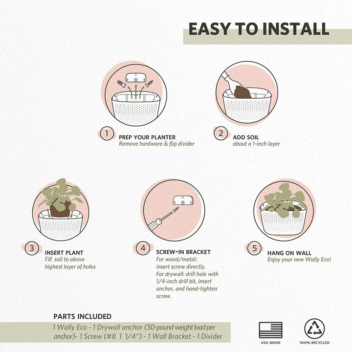 WallyGrow Eco Wall Planter