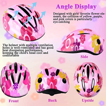 Lamsion Kids Helmet & Protective Gear Set for Active Fun