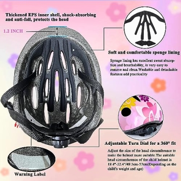 Lamsion Kids Helmet & Protective Gear Set for Active Fun