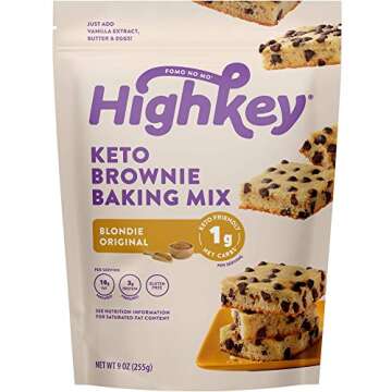 HighKey Keto Peanut Butter Cookies 2.0oz Low-Carb Treats