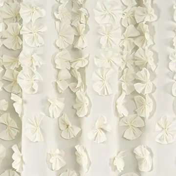 Lush Decor Riley Shower Curtain - Elegant Bathroom Accessory