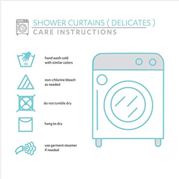 Lush Decor Riley Shower Curtain - Elegant Bathroom Accessory