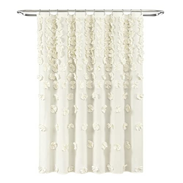 Lush Decor Riley Shower Curtain - Elegant Bathroom Accessory