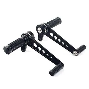 TARAZON Cafe Racer Foot Pegs for Honda Kawasaki Suzuki