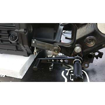 TARAZON Cafe Racer Foot Pegs for Honda Kawasaki Suzuki