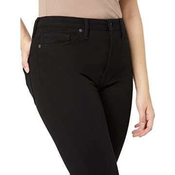 Amazon Aware Women's Cropped Slim Straight Leg Jeans