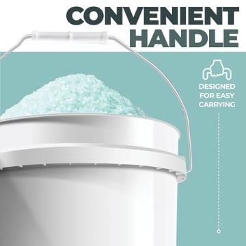 Maple99 Pet Safe Ice Melt Safe for Concrete -18 lb Snow Salt Ice Melt Pet Friendly, Green Salt for Snow and Ice Removal, Sidewalk Salt, Driveway Salt, Snow Melt is Effective Up to -5