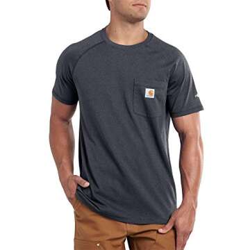 Carhartt Men's Force Relaxed Fit Short-Sleeve Pocket T-Shirt