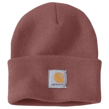 Carhartt Men's Knit Cuffed Beanie in Apple Butter for Warmth & Style