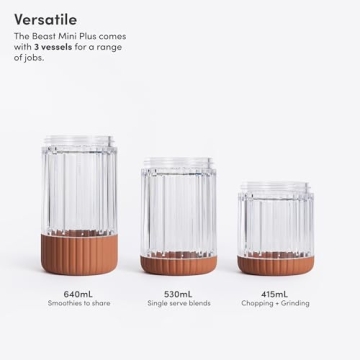 Beast Mini Blender Plus | Power Meets Compact Design