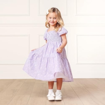 Hope & Henry Girls' Eyelet Shift Dress for Every Occasion