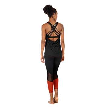 Icyzone Yoga Tank Top with Built-In Support for Women