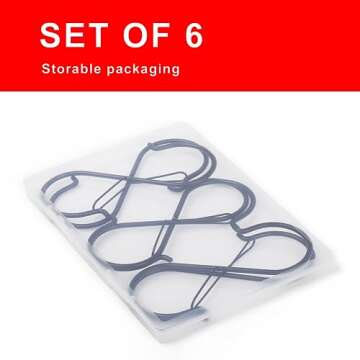 Get Ansxiy 5 Inch Heavy Duty S Hooks for Versatile Use