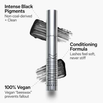 Milk Makeup Eco KUSH Mascara - 0.27 fl oz - Volumizing Mascara - Soft, Flexible Hold - Vegan, Cruelty Free