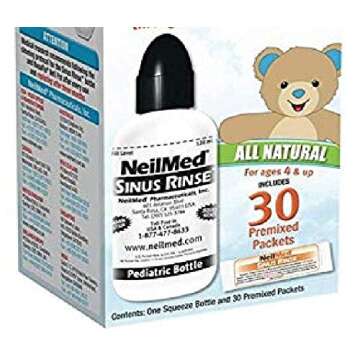 NeilMed Pediatric Nasal Rinse Kit for Kids' Relief