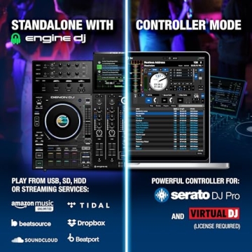 Denon DJ PRIME 4+ Standalone Controller for Modern DJs