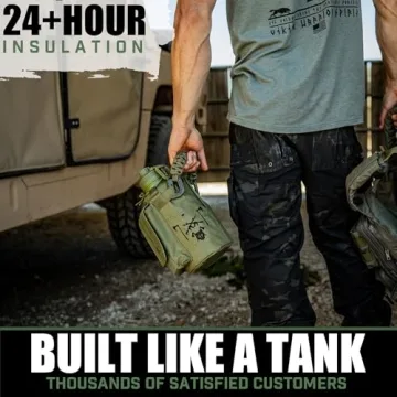 Iron Infidel Battle Bottle - 64 oz Insulated Jug