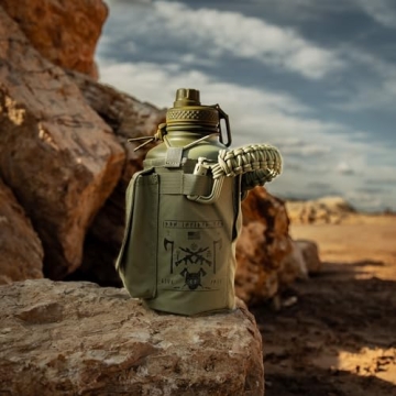 Iron Infidel Battle Bottle - 64 oz Insulated Jug