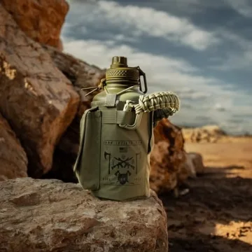 Iron Infidel Battle Bottle - 64 oz Insulated Jug