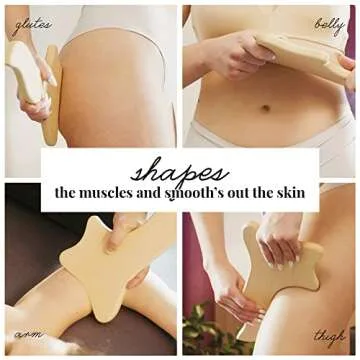 Gua Sha Lymphatic Massager Paddle for Skin Health