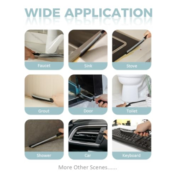 SXhyf Hard Bristle Cleaning Brush for Tight Spaces