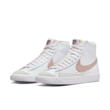 Nike Women's Vintage Gymnastics Shoes in White/Pink