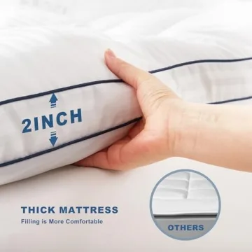 Enhance Sleep with BEDLORE Queen Mattress Topper Comfort