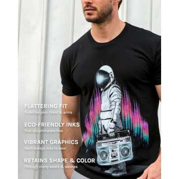 INTO THE AM Astro Blaster T-Shirt for Space Lovers