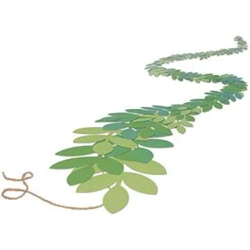 EK Success ek Tools PSN L RD Five Leaf Branch 54-30326 sliver 6 x 3 x 1.375