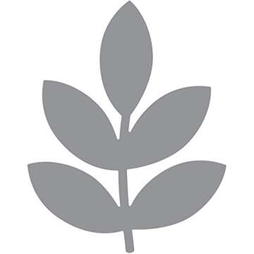 EK Success ek Tools PSN L RD Five Leaf Branch 54-30326 sliver 6 x 3 x 1.375