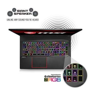 MSI GE75 Raider Gaming Laptop - NVIDIA RTX 2080, 17.3 inches