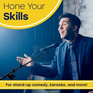 Hola Music Mic Stand with Adjustable Height for Musicians