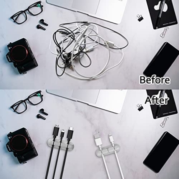 SIMR Cable Clips - Keep Your Cords Tidy & Organized