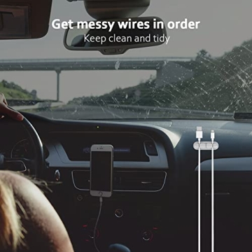 SIMR Cable Clips - Keep Your Cords Tidy & Organized