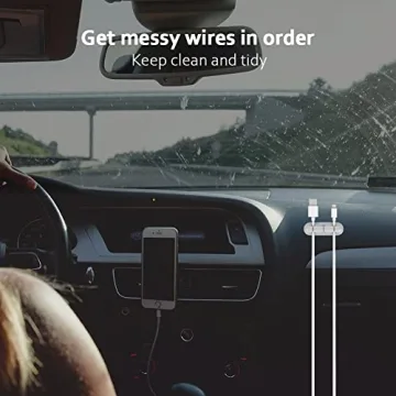 SIMR Cable Clips - Keep Your Cords Tidy & Organized