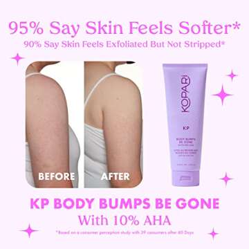 Kopari KP Body Scrub for Smooth Skin & Bump Reduction