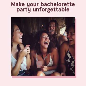 The Greatest Bachelorette Party Game Bundle - 4 Games in 1, Perfect for a Bachelorette Party, Girls ...