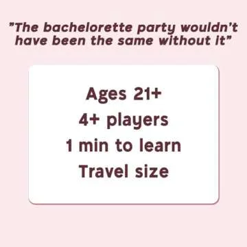 The Greatest Bachelorette Party Game Bundle - 4 Games in 1, Perfect for a Bachelorette Party, Girls Night or Bridal Shower