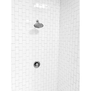 3x6 White Subway Tile for Backsplash Made in USA