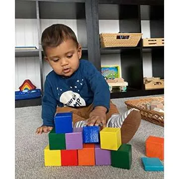 Colorful HABA Baby Basic Block Set for Infants