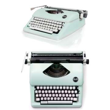 We R Memory Keepers Retro Typewriter in Mint Color