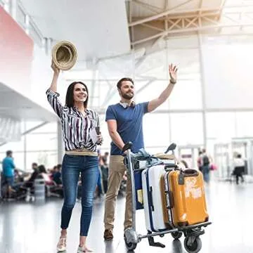 2 Pieces unisex Passport Covers and 2 Pieces Luggage Tags, Passport Holder Travel Suitcase Tag (White, Gray)