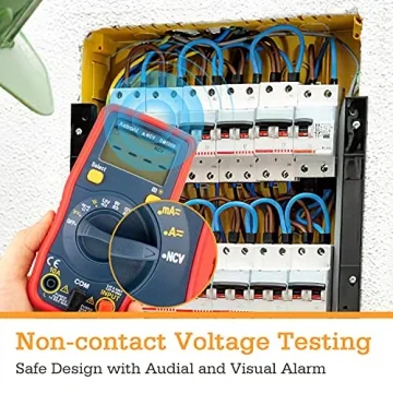AstroAI Digital Multimeter with LCD Display - Safe, Accurate Testing