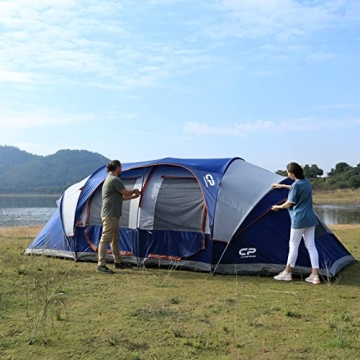 Spacious CAMPROS CP 12-Person Tent for Family Camping