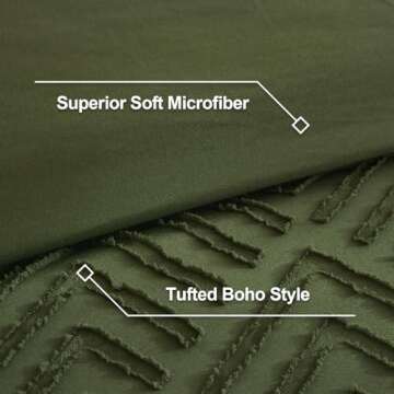 Litanika Olive Green King Size Comforter Set for All Seasons