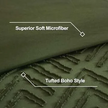 Litanika Olive Green King Size Comforter Set for All Seasons