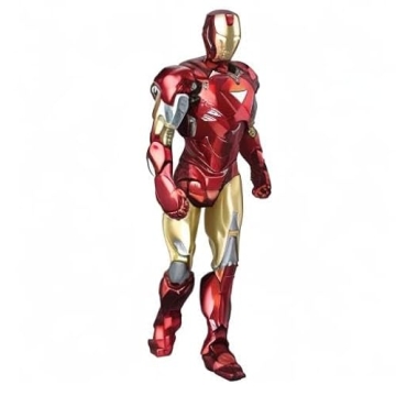 Marvel Iron Man Mark 6 DLX Action Figure | 48 Articulations